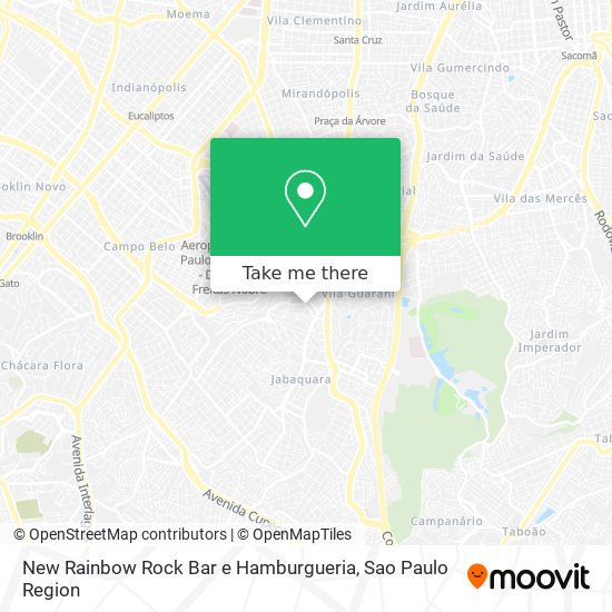 New Rainbow Rock Bar e Hamburgueria map