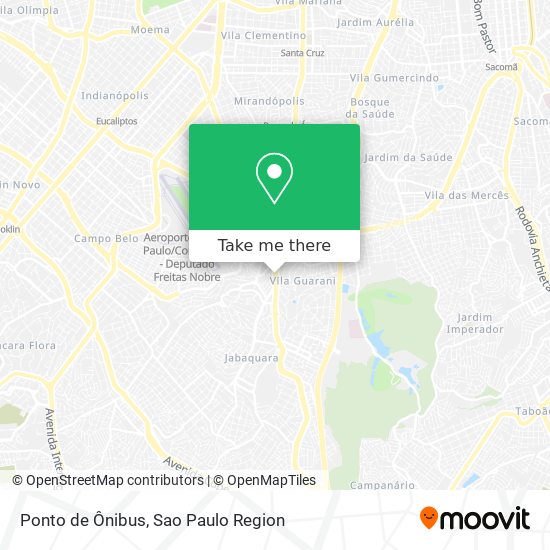 Ponto de Ônibus map