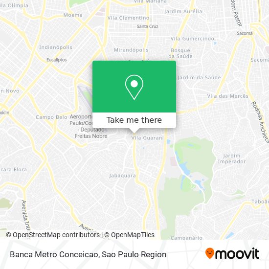 Banca Metro Conceicao map