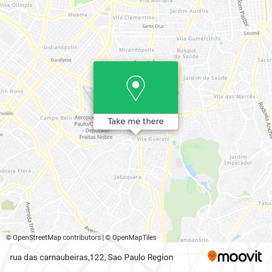 rua das carnaubeiras,122 map