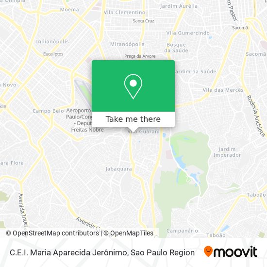 C.E.I. Maria Aparecida Jerônimo map