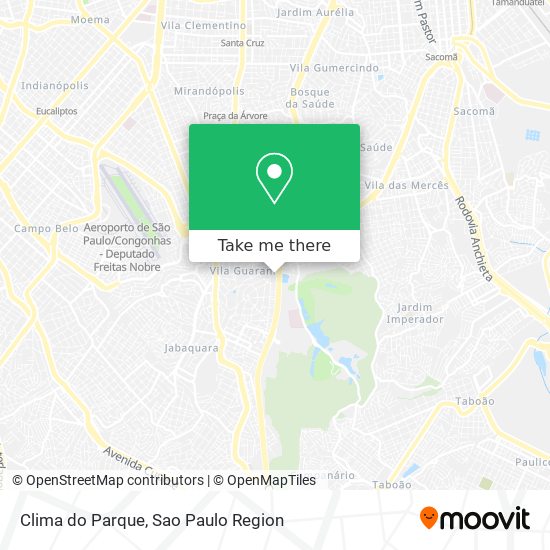 Clima do Parque map