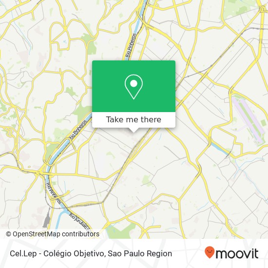 Mapa Cel.Lep - Colégio Objetivo
