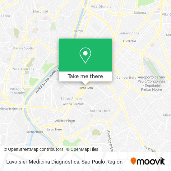 Mapa Lavoisier Medicina Diagnóstica