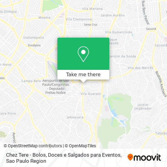 Chez Tere - Bolos, Doces e Salgados para Eventos map