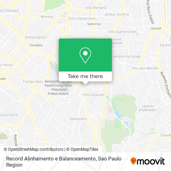 Record Alinhamento e Balanceamento map