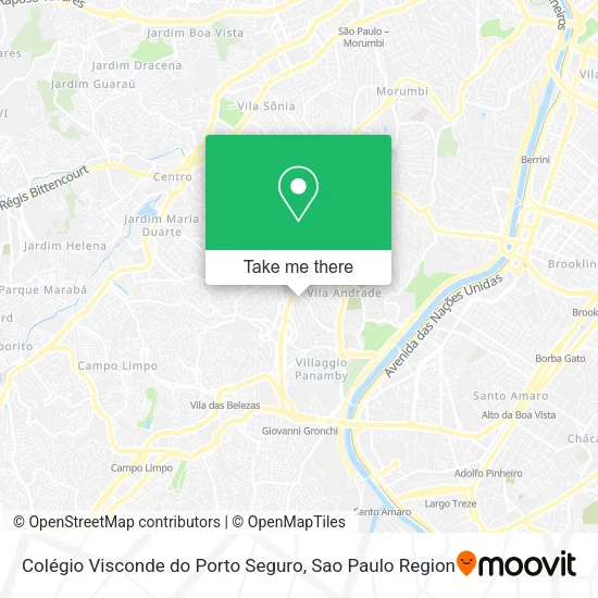 Colégio Visconde do Porto Seguro map