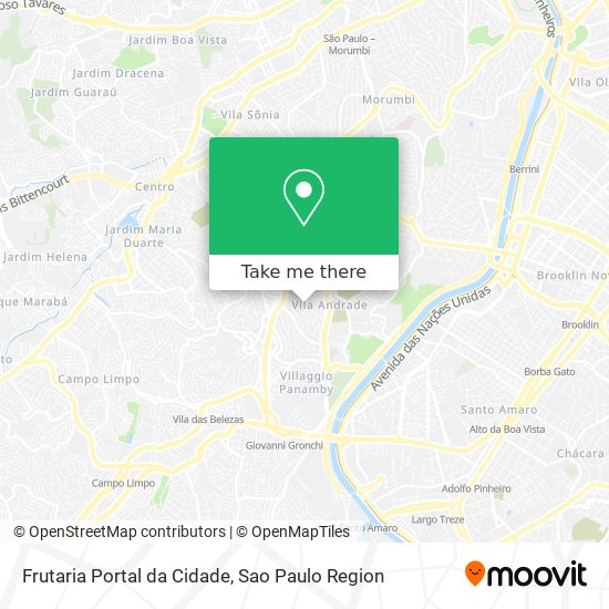 Frutaria Portal da Cidade map