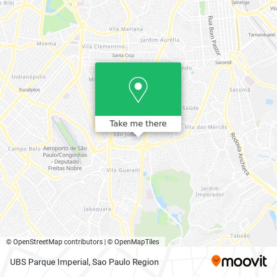 Mapa UBS Parque Imperial