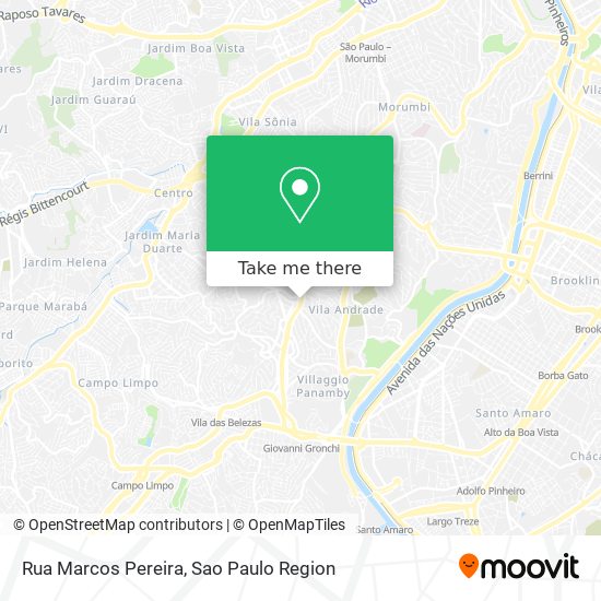 Rua Marcos Pereira map