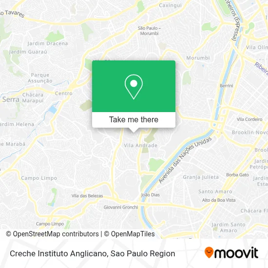 Creche Instituto Anglicano map