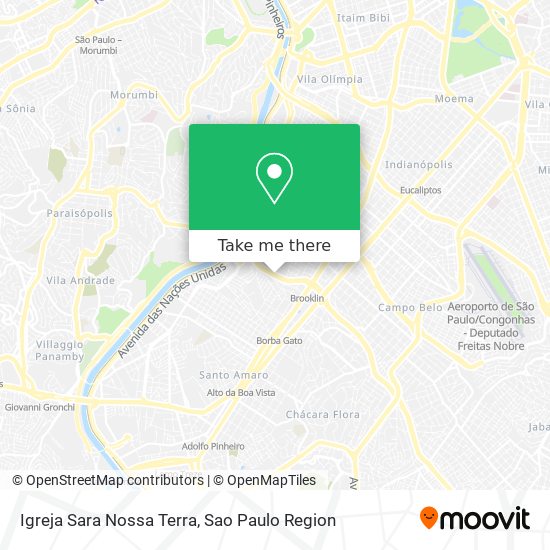 Igreja Sara Nossa Terra map