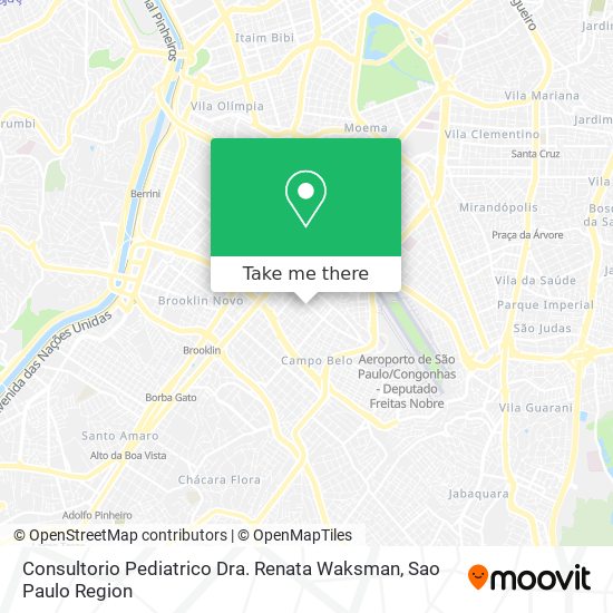 Consultorio Pediatrico Dra. Renata Waksman map