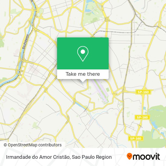 Irmandade do Amor Cristão map