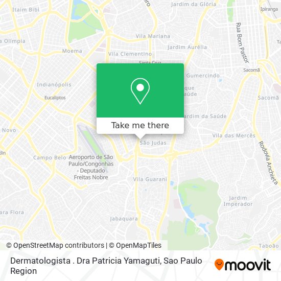 Dermatologista . Dra Patricia Yamaguti map