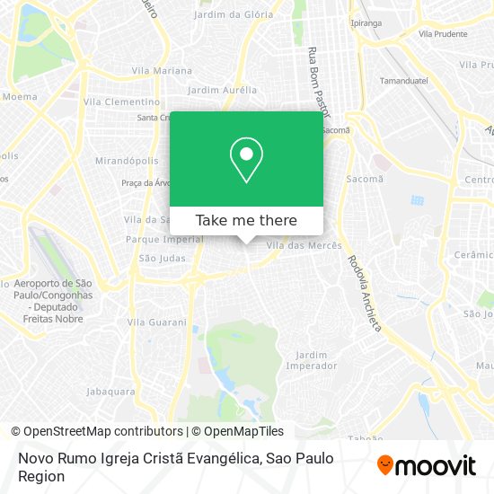 Mapa Novo Rumo Igreja Cristã Evangélica