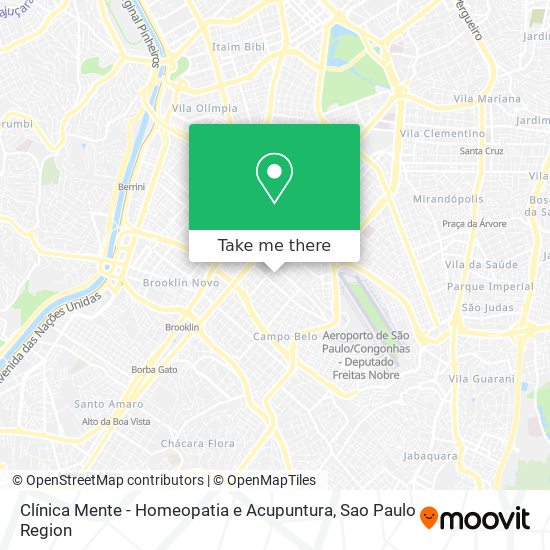 Clínica Mente - Homeopatia e Acupuntura map