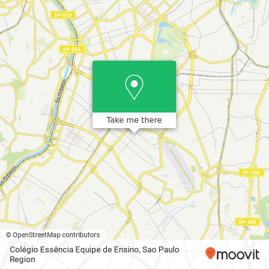 Colégio Essência Equipe de Ensino map