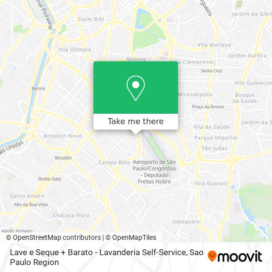 Lave e Seque + Barato - Lavanderia Self-Service map