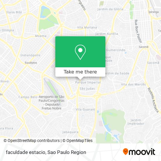 faculdade estacio map