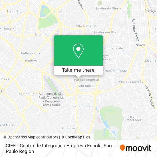 CIEE - Centro de Integraçao Empresa Escola map