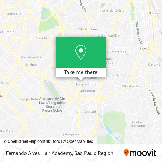 Fernando Alves Hair Academy map