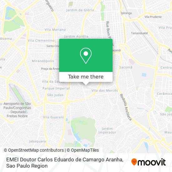 Mapa EMEI Doutor Carlos Eduardo de Camargo Aranha