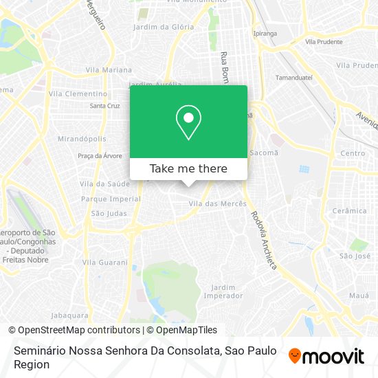 Seminário Nossa Senhora Da Consolata map