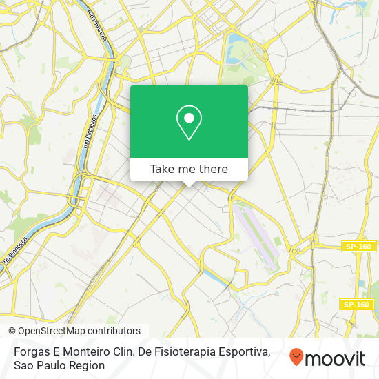 Forgas E Monteiro Clin. De Fisioterapia Esportiva map