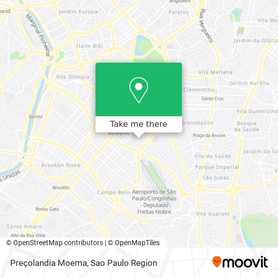 Preçolandia Moema map