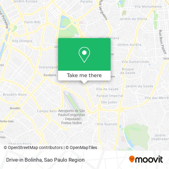 Drive-in Bolinha map