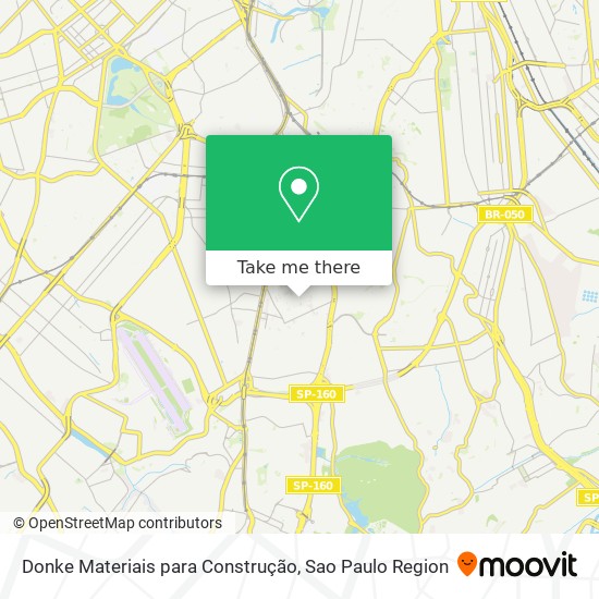 Donke Materiais para Construção map