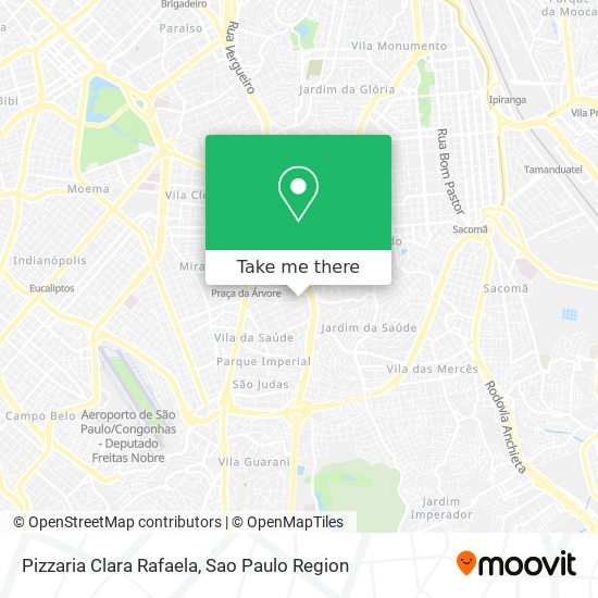 Pizzaria Clara Rafaela map