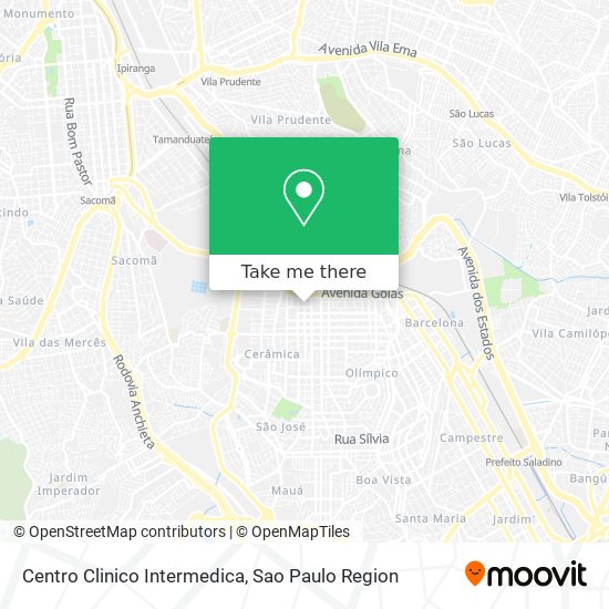 Centro Clinico Intermedica map