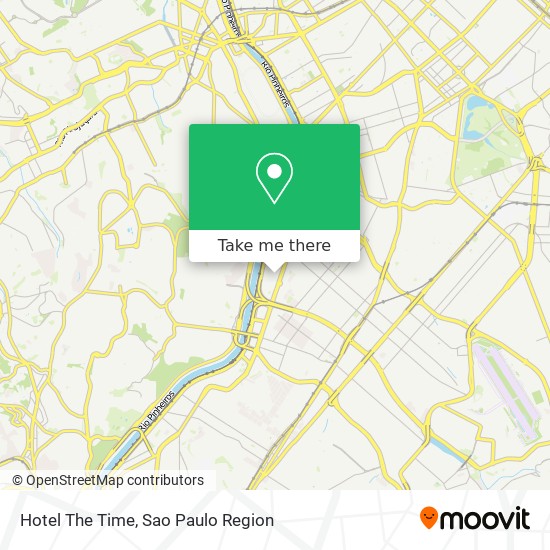 Hotel The Time map