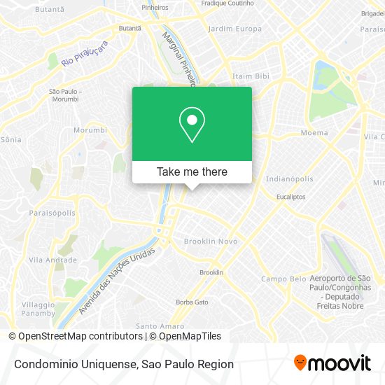 Condominio Uniquense map