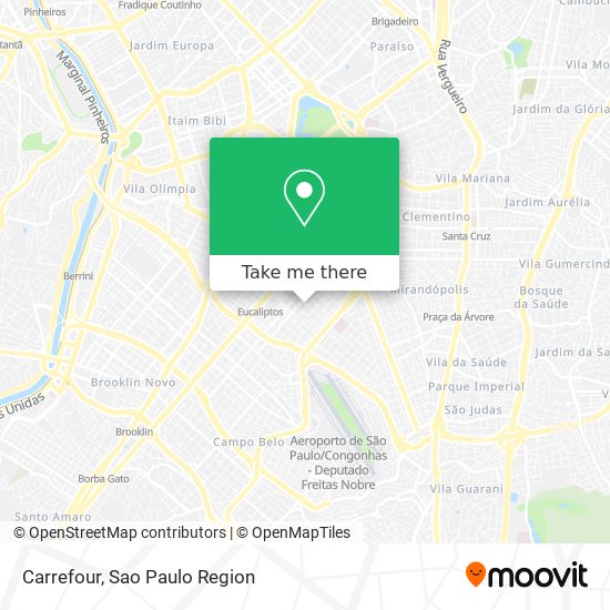 Carrefour map