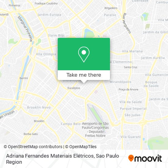 Adriana Fernandes Materiais Elétricos map