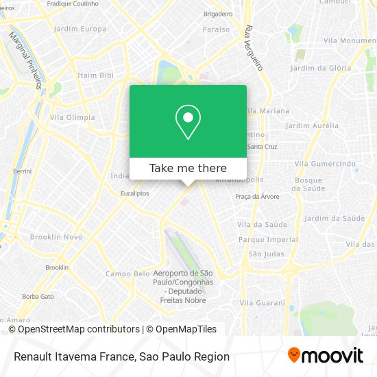 Renault Itavema France map