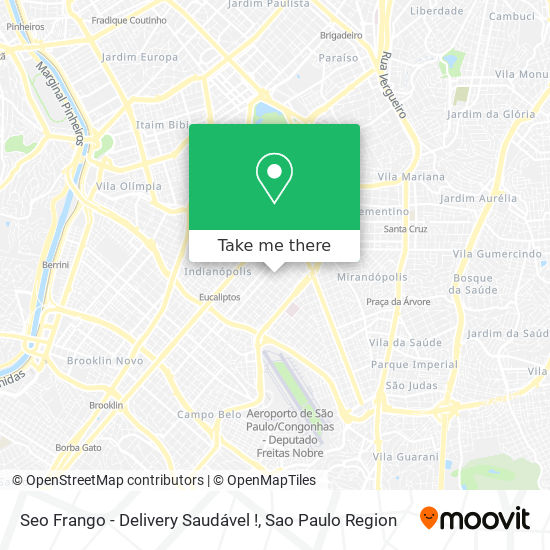 Seo Frango - Delivery Saudável ! map