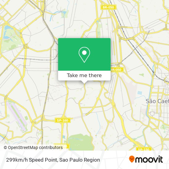 Mapa 299km/h Speed Point