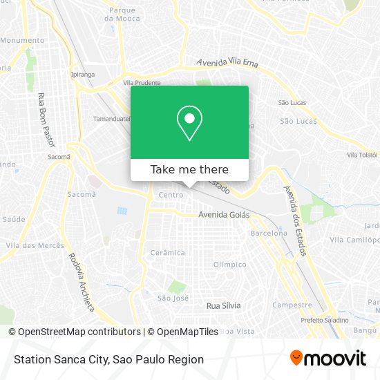 Mapa Station Sanca City