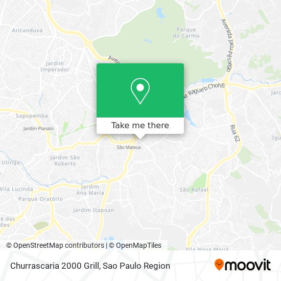 Mapa Churrascaria 2000 Grill