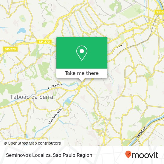 Seminovos Localiza map