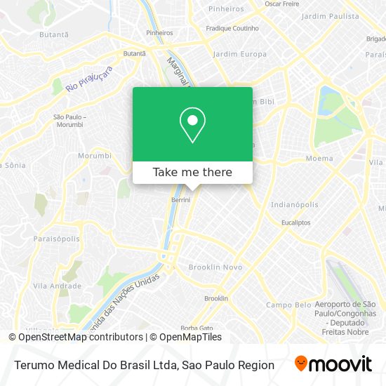 Mapa Terumo Medical Do Brasil Ltda