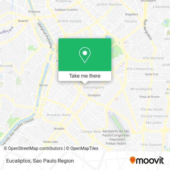 Eucaliptos map