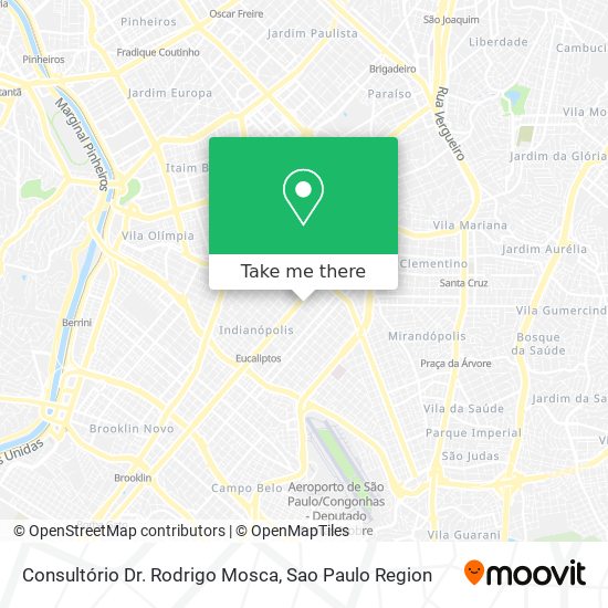 Consultório Dr. Rodrigo Mosca map