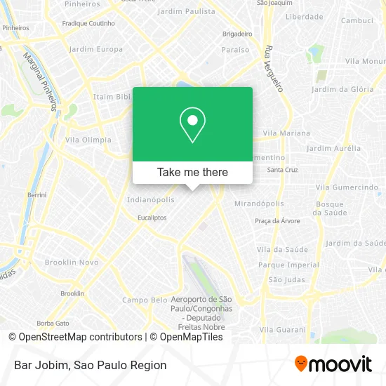 Bar Jobim map