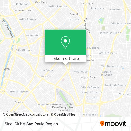 Sindi Clube map