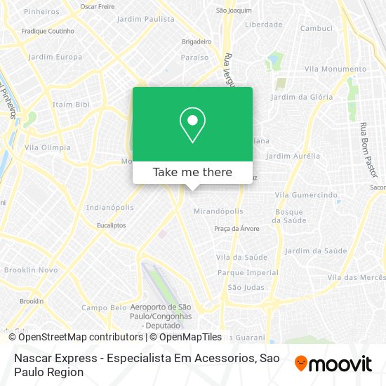 Nascar Express - Especialista Em Acessorios map
